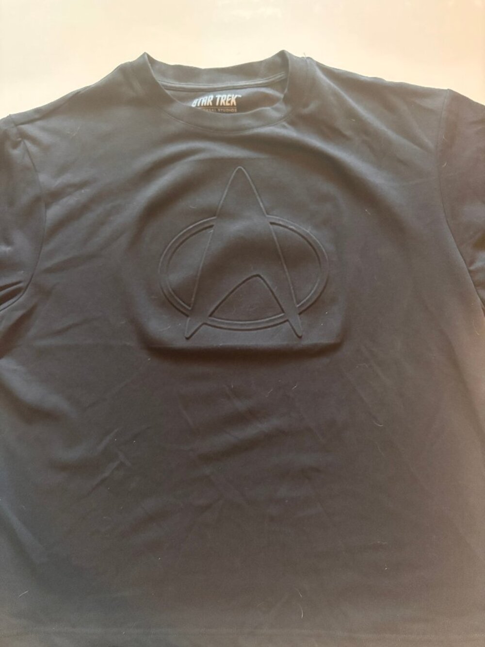 Star Trek Universal Studios DeltaLogo Shirt One impossible thing at a time Black